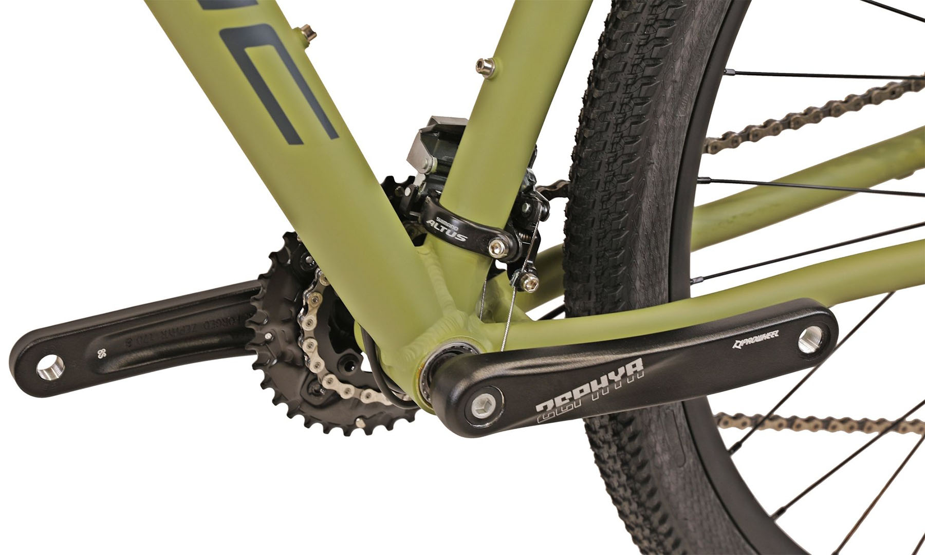 Велосипед Kinetic Crystal 29" размер M, рама 18" (2025) Зелено-серый (мат) 2 Велосипед Kinetic Crystal 29" размер M, рама 18" (2025) Зелено-серый (мат) 2