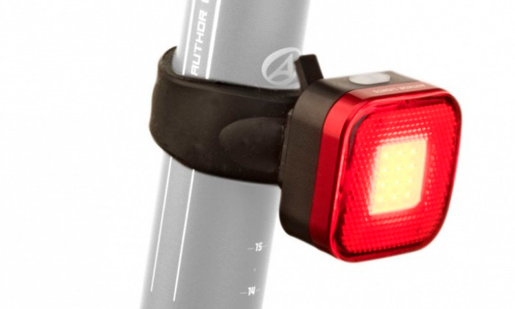 Ліхтар мигалка задній Author A-Square USB 40 люм. 2