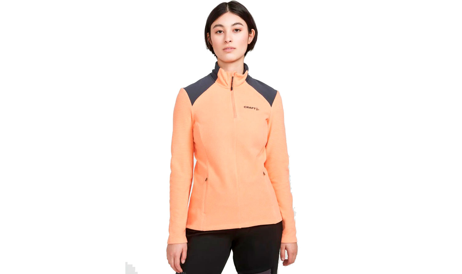 Фотографія Кофта Craft CORE EDGE THERMAL MIDLAYER жіноча, розмір XS, сезон AW 22, бежевий 5