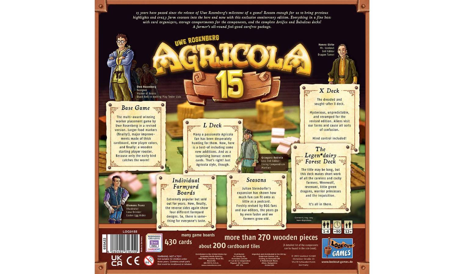Настольная игра Agricola 15th Anniversary Box (Агрикола 15 Юбилейное издание) 3