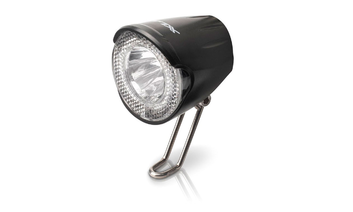 Фотография Фара передняя XLC LED, dynamo, 20 lux, черная