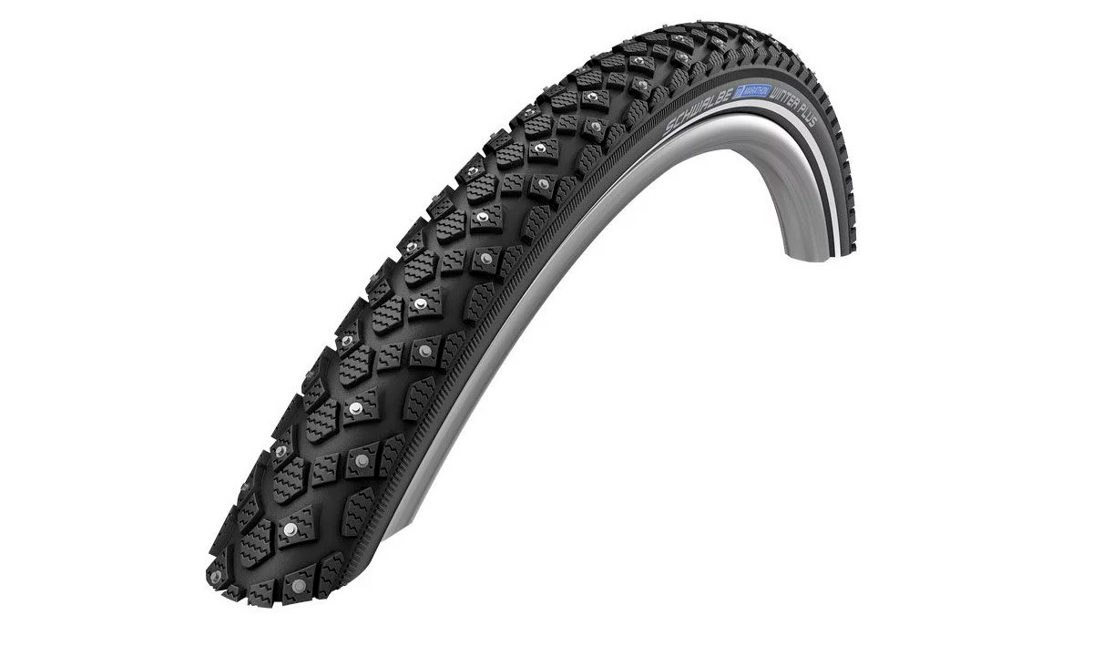 Фотографія Покришка 28x1.60 (42-622) Schwalbe Winter K-Guard B/B+RT HS396 (120 Studs) WiC black