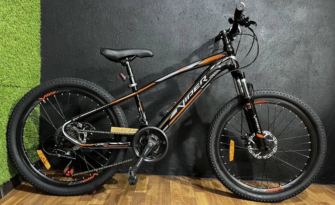 Фотографія Велосипед Viper Nevada 24" размер XXS рама 12,5" 2024 Черный