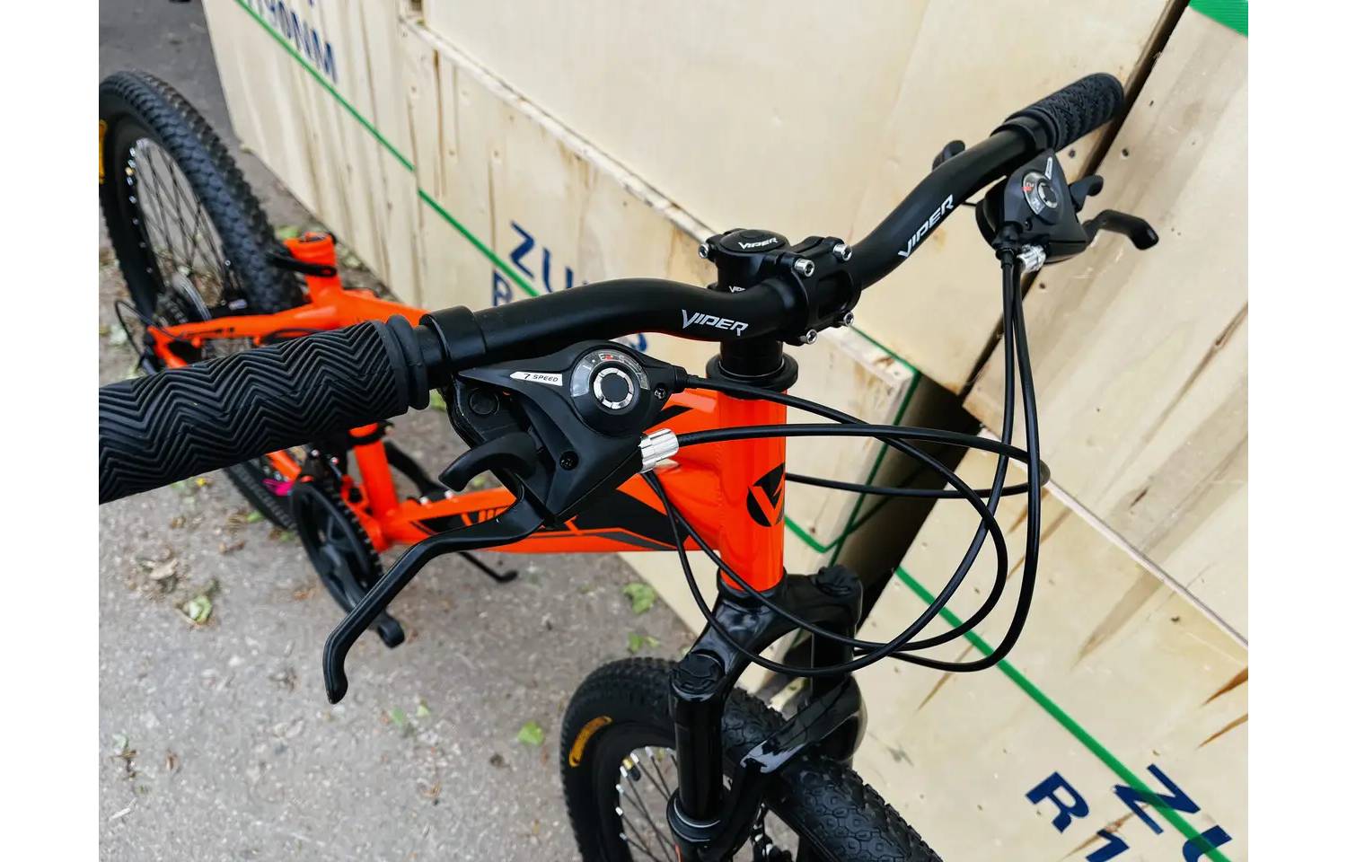 Велосипед подростковый Viper Extreme D 24" размер XXS рама 13 2024 Оранжевый 3