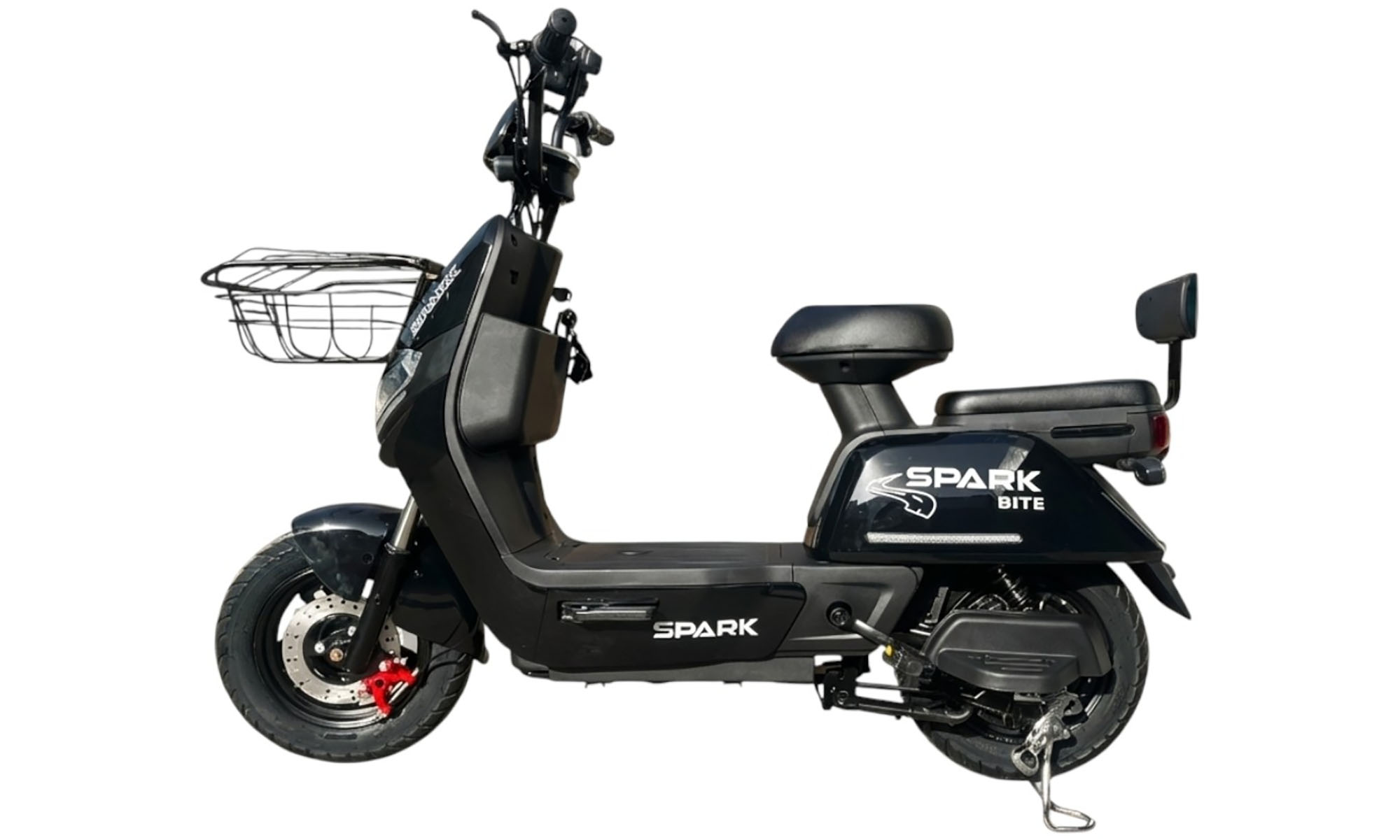 Велосипед с электромотором SPARK BITE 14", 60V/1000W/20Ah, год 2026, Черный 