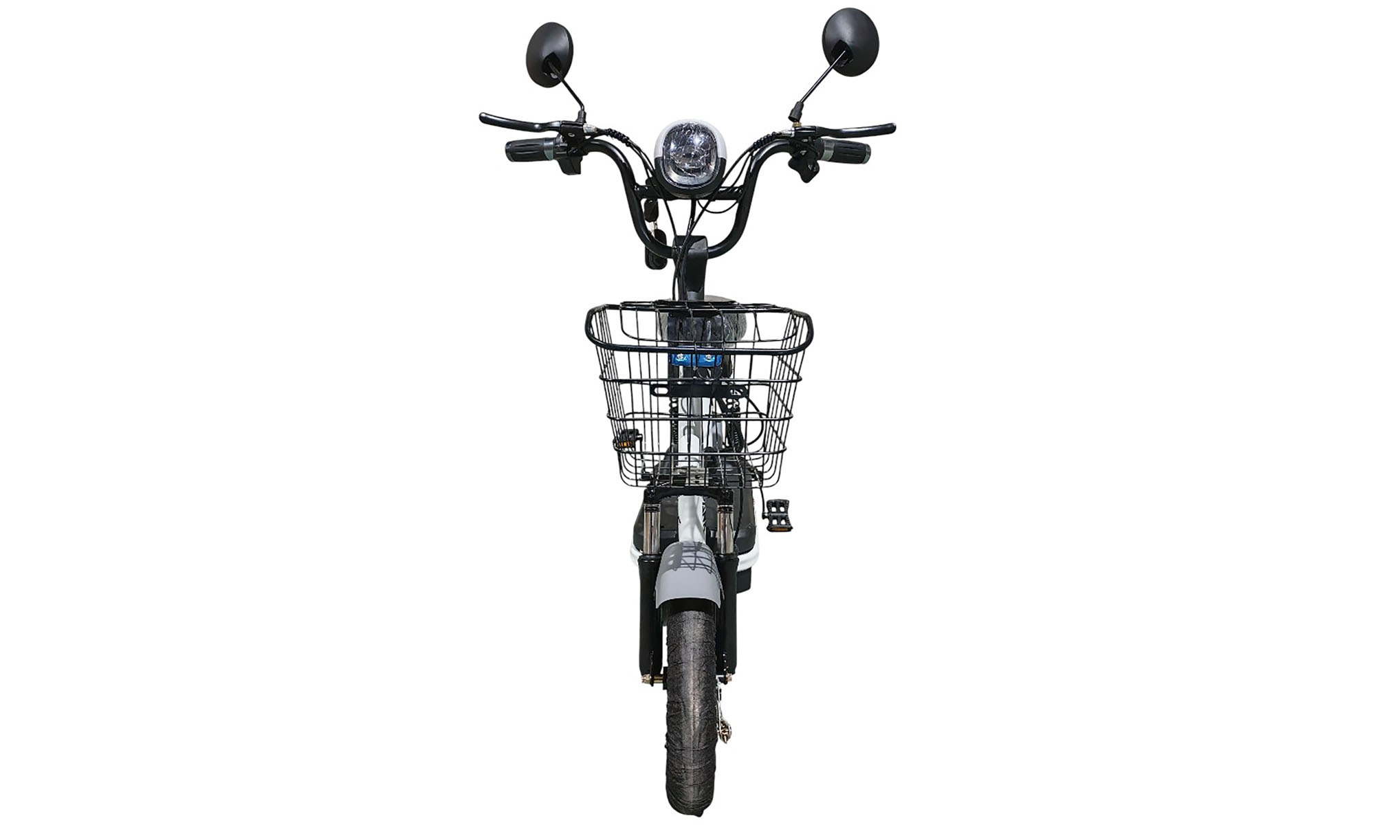 Велосипед с электромотором SPARK COMPACT 14", 48V/400W/12Ah, год 2026, Серый 3