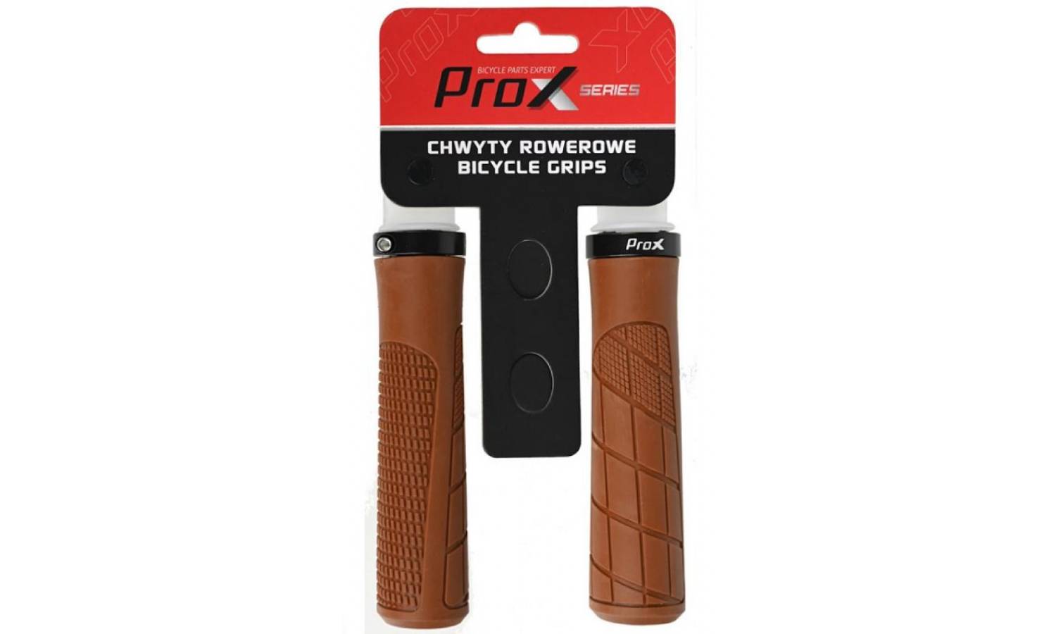 Фотография Грипсы ProX GP-34 Lock 130 мм коричневый