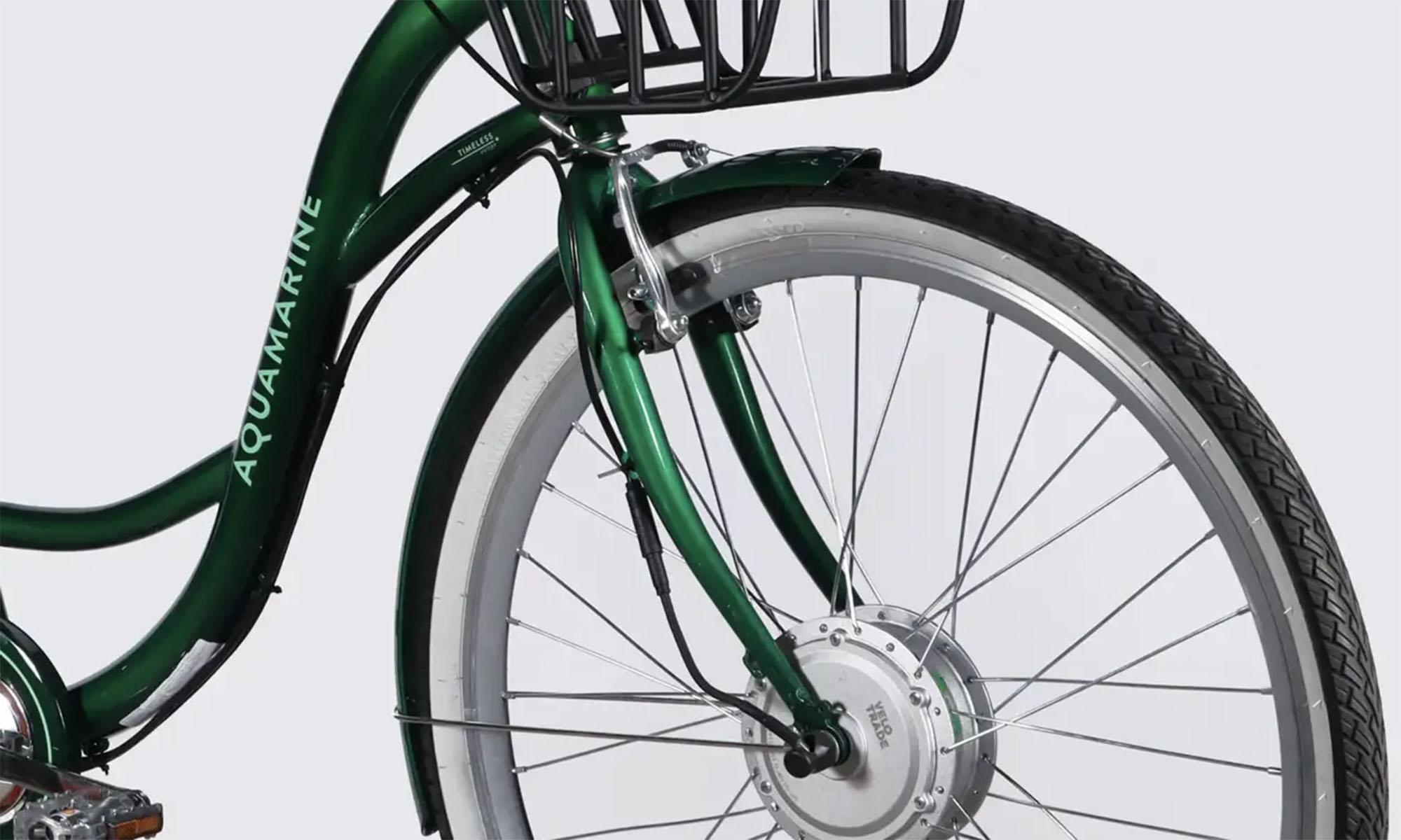 Велосипед з електроприводом Dorozhnik eAQUAMARINE BH 26", розмір M, рама-17", 36 B 13 А*г 500 Вт, рік 2026, зелений 2