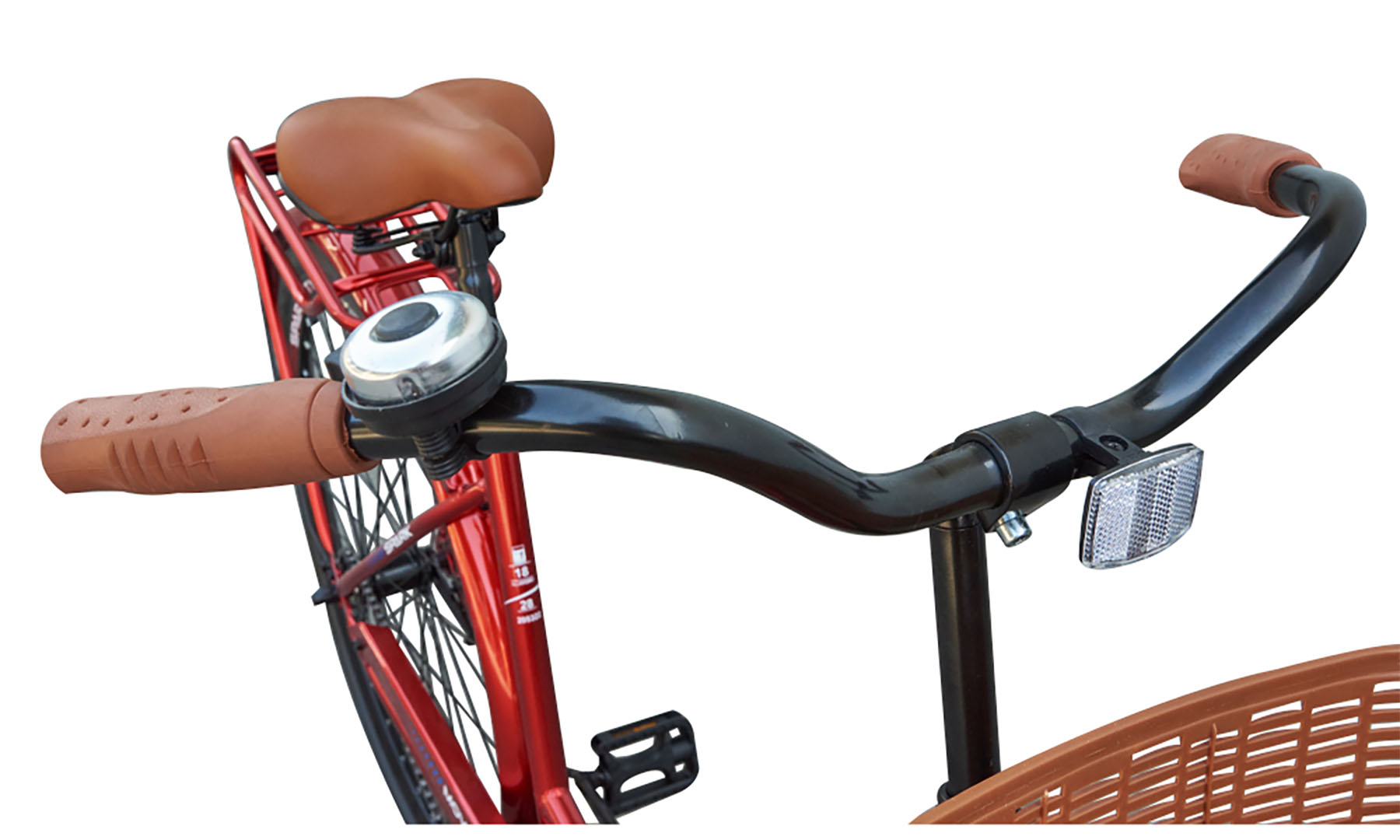 Велосипед SPARK CITY MOVA 28", размер рамы L (18"), красный 2 Велосипед SPARK CITY MOVA 28", размер рамы L (18"), красный 2