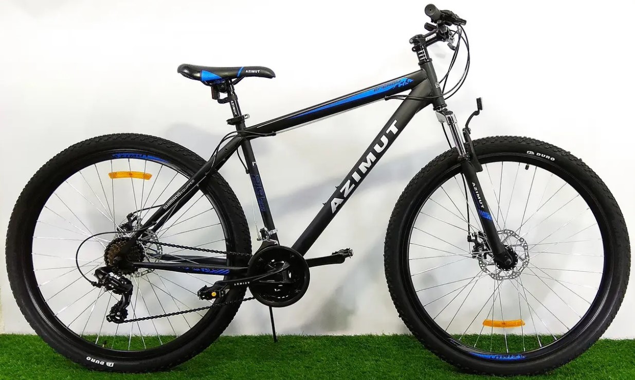 Фотография Велосипед Azimut Energy GD 29" размер L рама 19 Черно-синий