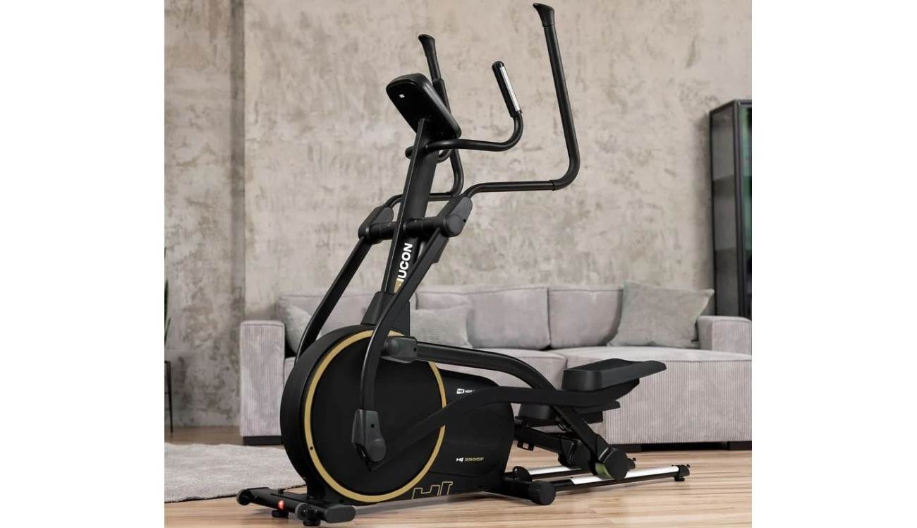 Орбитрек Hop-Sport HS-250CF Jucon Черно-Золотой 10 Орбитрек Hop-Sport HS-250CF Jucon Черно-Золотой 10