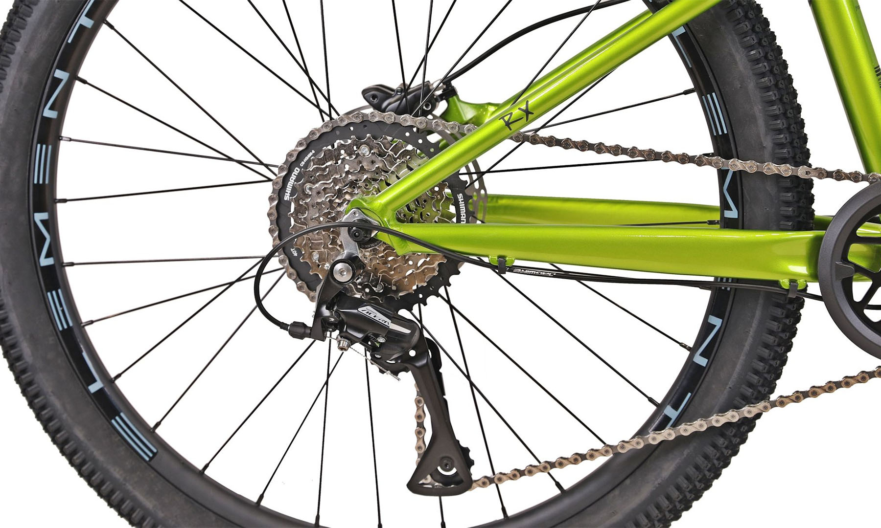 Фотография Велосипед Cyclone RX 26" размер рамы XS 2024 Салатовый 4