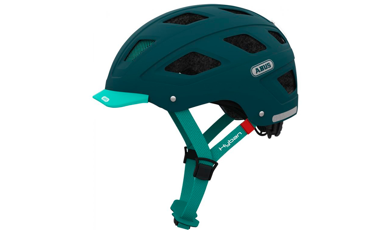 Фотография Шлем ABUS HYBAN Core размер M/L (56-61 см), Зелено-мятный 
