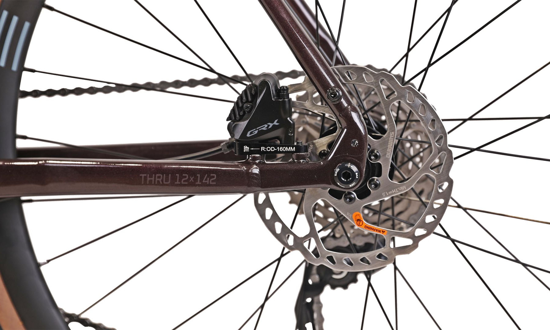 Велосипед Cyclone GSX 700c размер рамы 54 см 2024 Фиолетовый 6