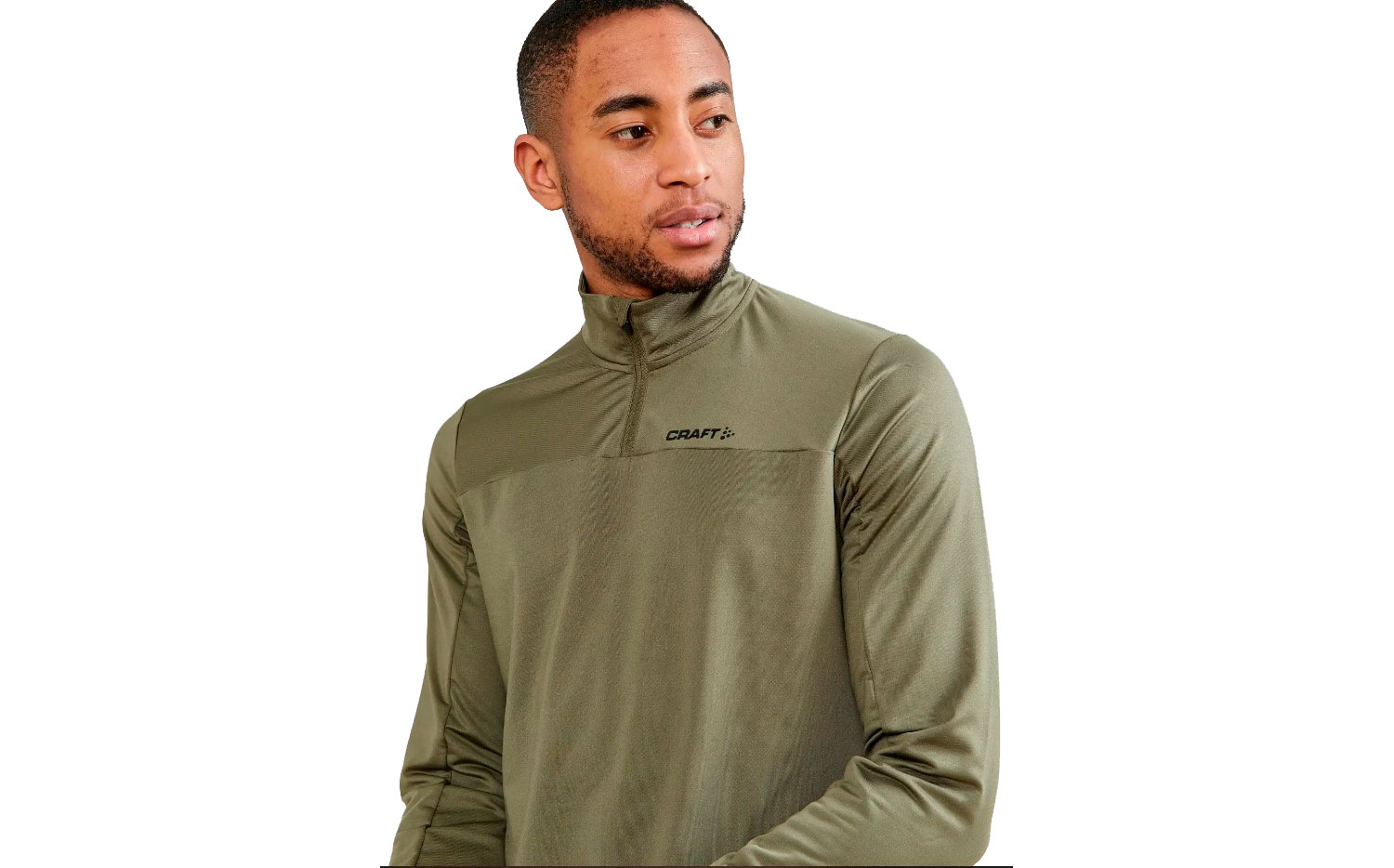 Фотографія Кофта Craft CORE GAIN MIDLAYER чоловіча, розмір XL, сезон AW 23, зелений 4