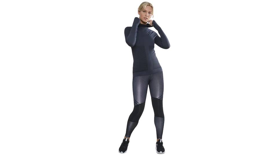 Тайтсы Craft Charge Shape Tights женские, размер XS, сезон AW 19, черный 4