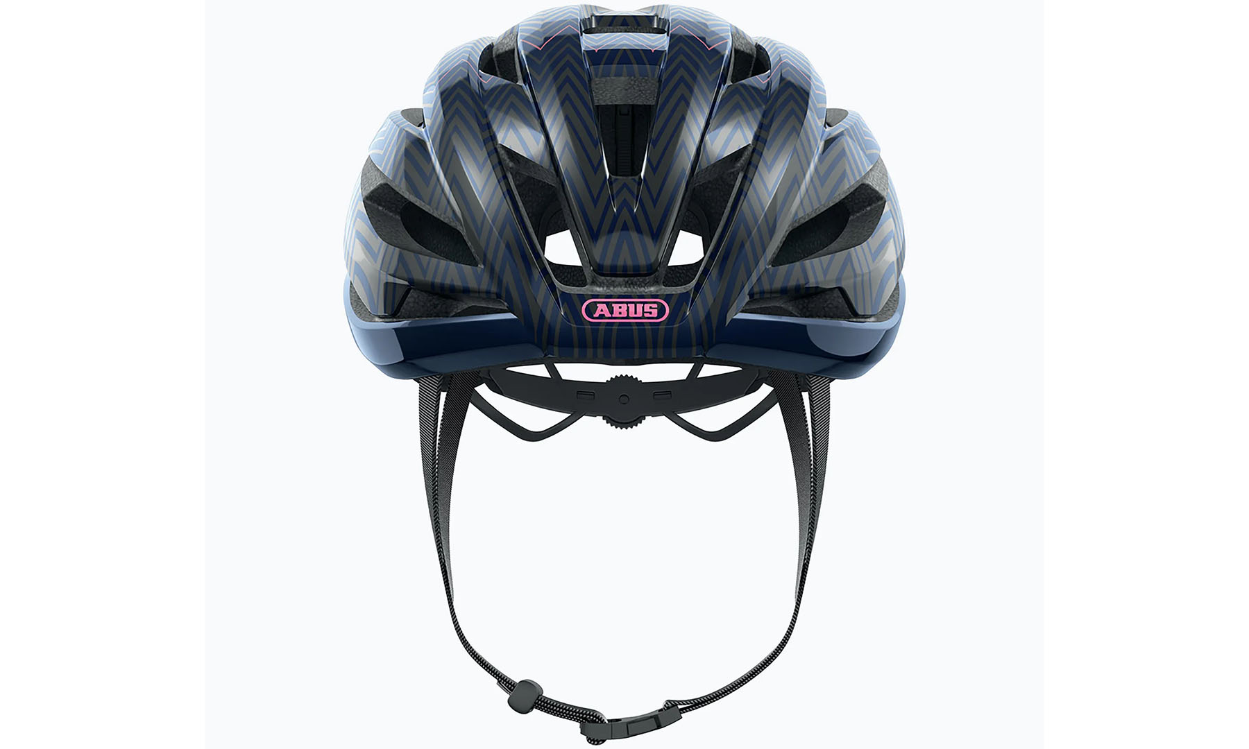 Велошлем спортивный ABUS STORMCHASER Zigzag Blue, размер S (51-55 см), синий зигзаг 4 Велошлем спортивный ABUS STORMCHASER Zigzag Blue, размер S (51-55 см), синий зигзаг 4