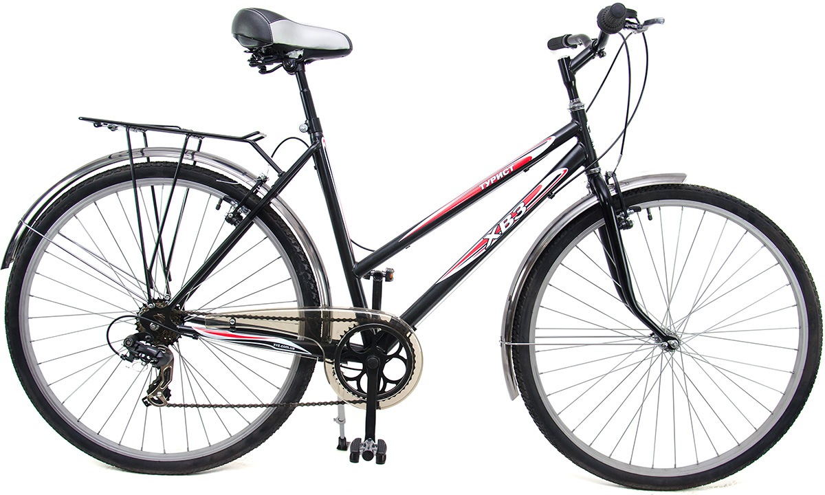 Фотографія Велосипед дорожній 28" ХВЗ Турист 286 W (2020) 2020 black 8
