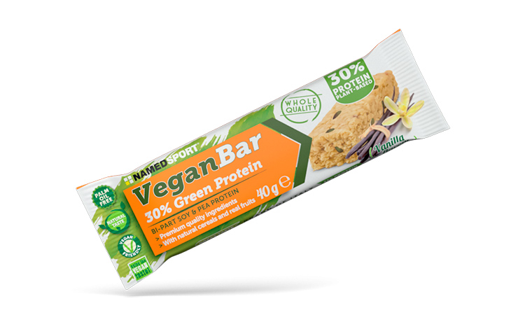 Фотографія Веганський протеїновий батончик 30% Namedsport VEGAN PROTEIN BAR 40 г Ваніль