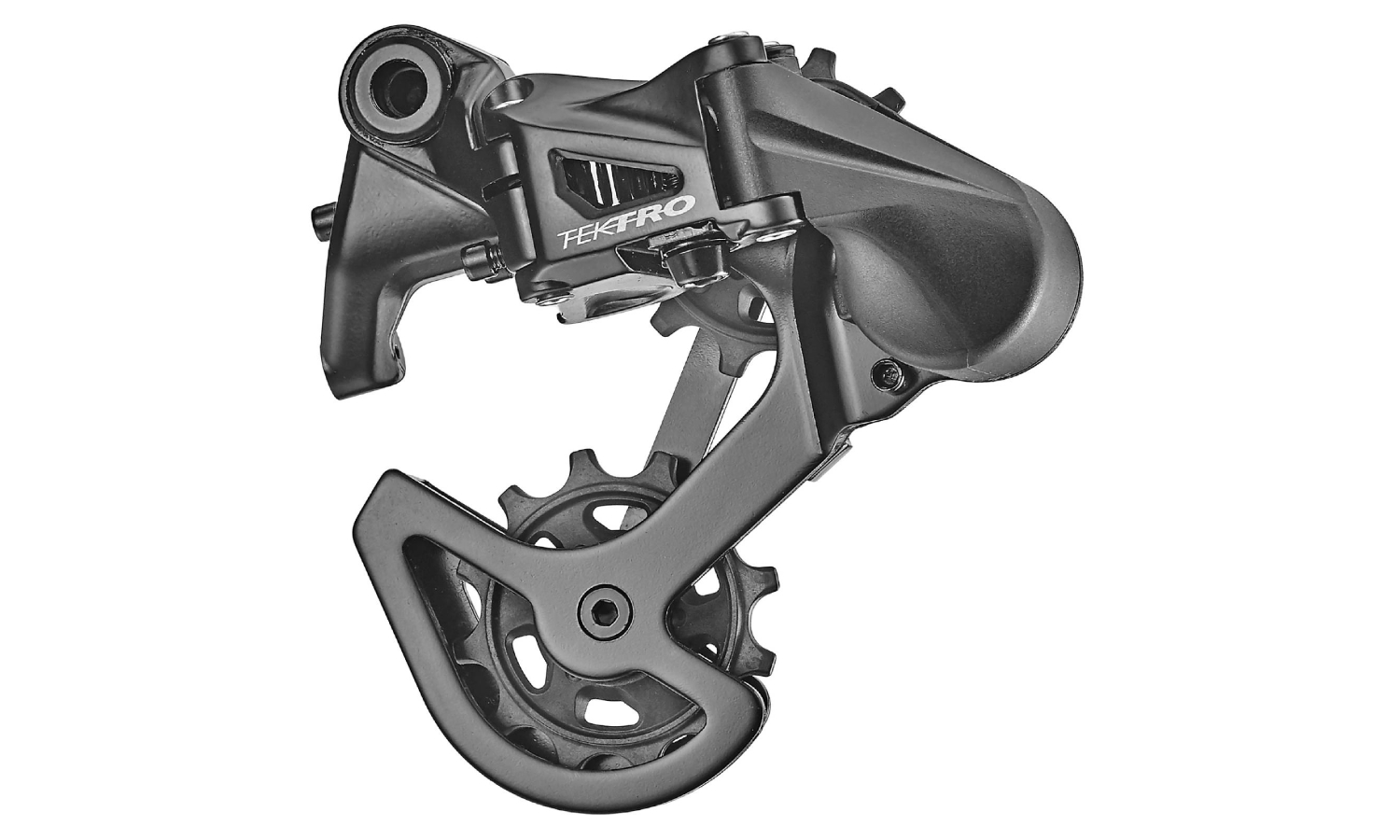 Задний переключатель на 10 скоростей TEKTRO RD-T5100-S, короткая лапка, под кассету до 42з, черный