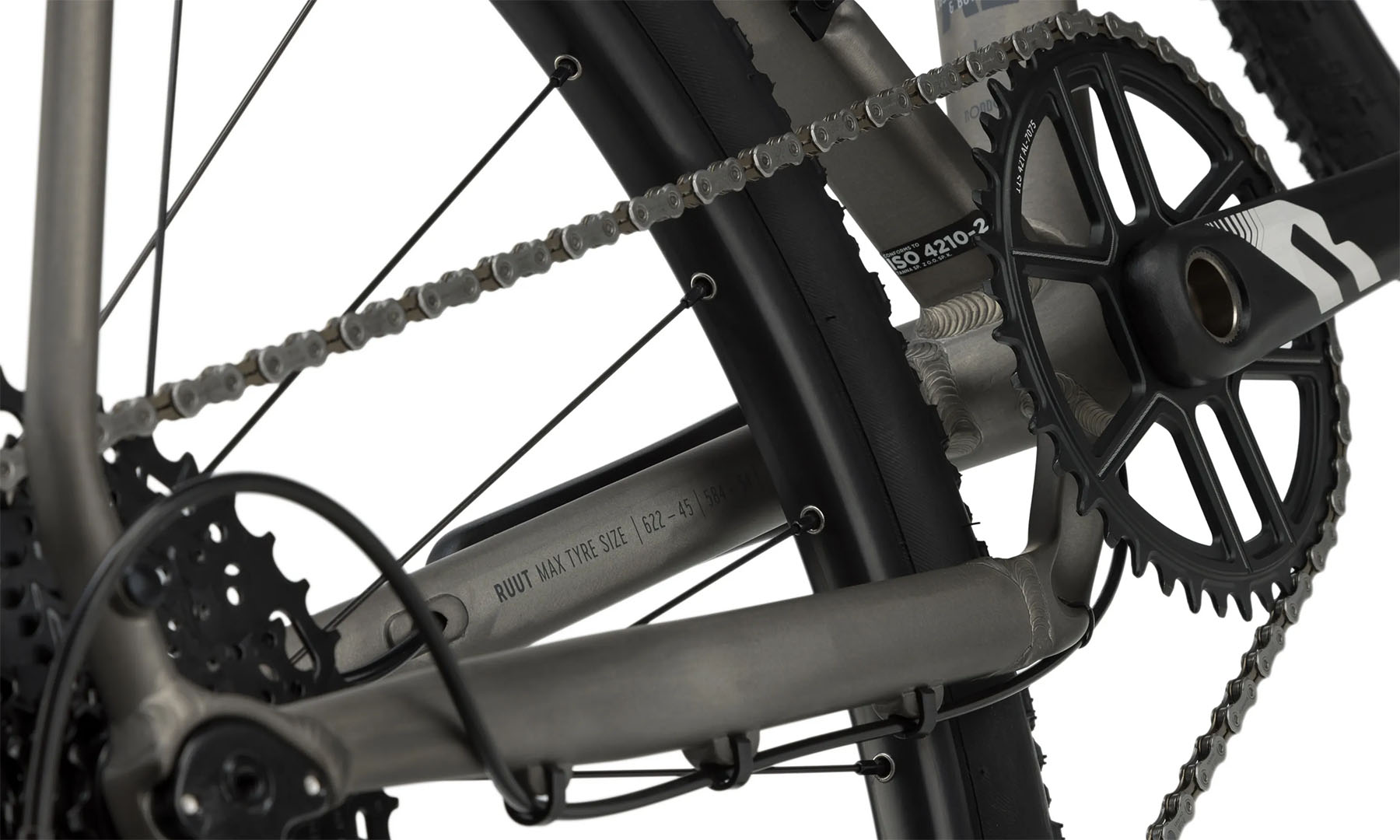 Велосипед Rondo RUUT AL3 28" рама S 2024 Raw/Gray 2