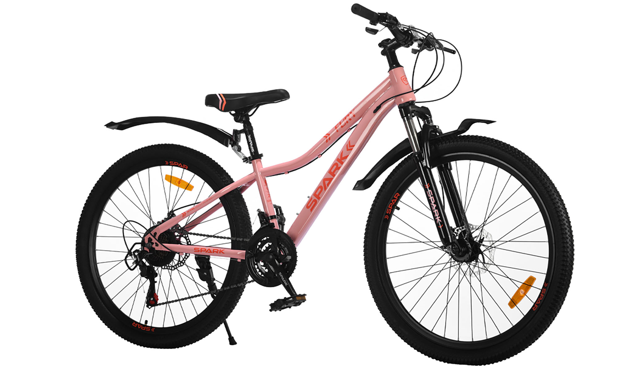 Велосипед SPARK FURY 26", размер XS, рама 13", год 2026, розовый 3