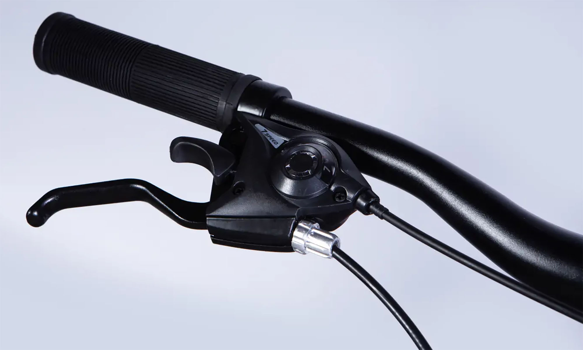 Велосипед SPACE MERCURY DD FR, 24", размер XXS, рама-11", год 2026, черно-красный 2