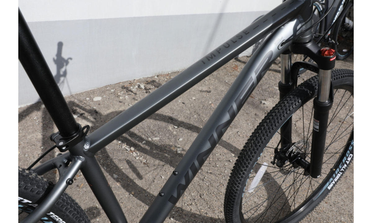 Велосипед Winner IMPULSE 29", рама XL, 2024, серый (матовый) 4