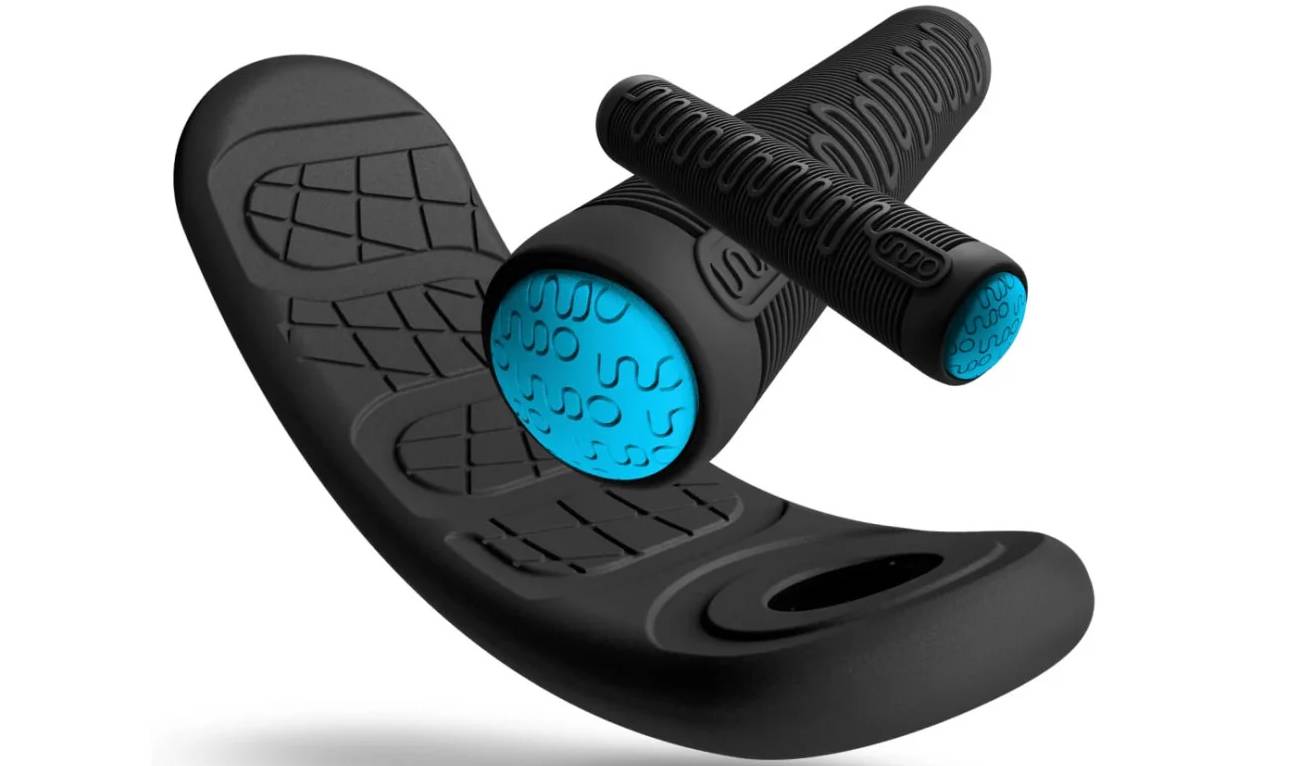 Трюковый самокат-тренажер Indo Kickstart Trampoline Scooter 670 мм черный 3