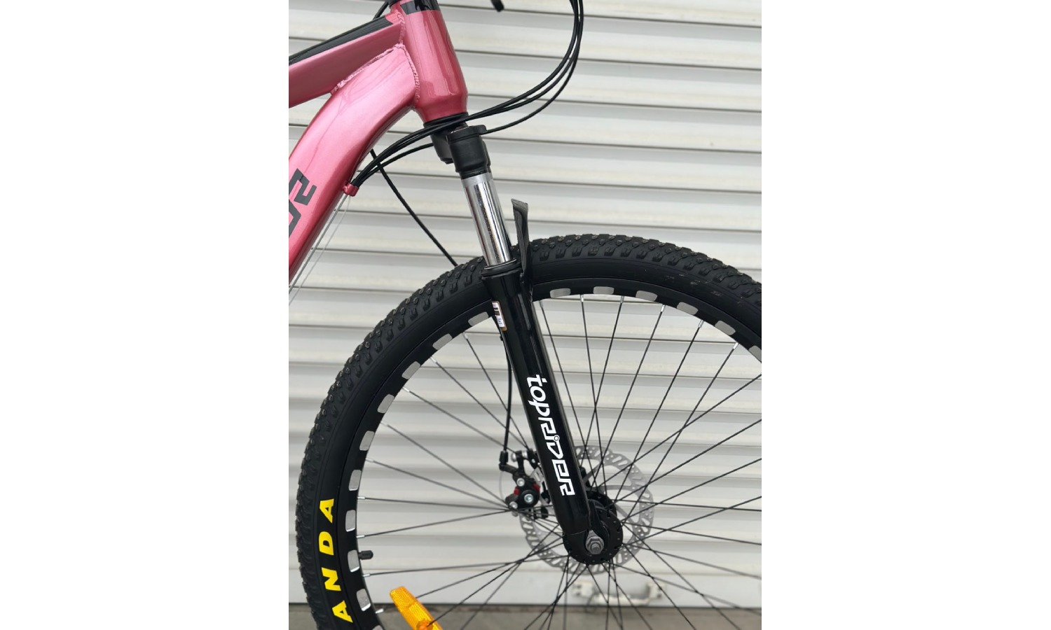 Велосипед Toprider Trail 550 26" розмір S рама 15 2023 Рожевий 3