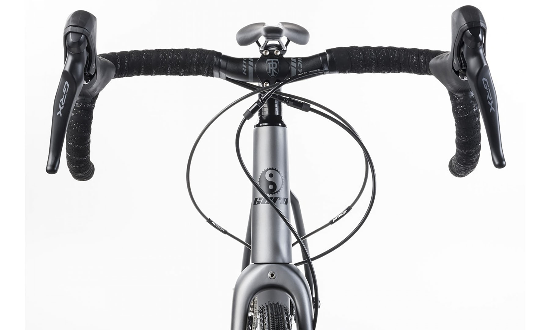 Велосипед AUTHOR Guru, 28", 2024, розмір XS, рама 48 см, колір чорно-сірий 12