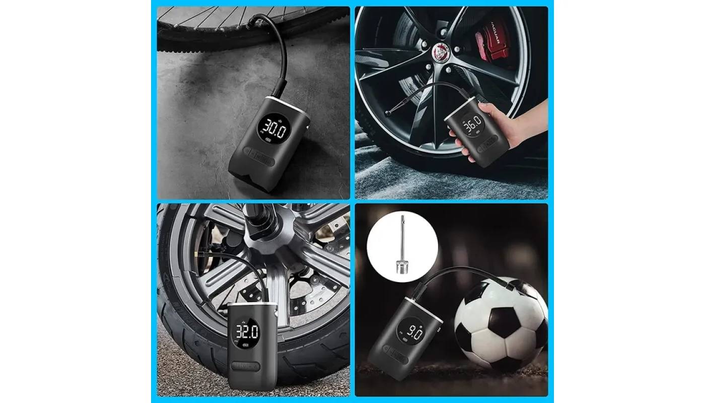 Электричний насос InSPORTline Plicona с подсветкой 3 Электричний насос InSPORTline Plicona с подсветкой 3