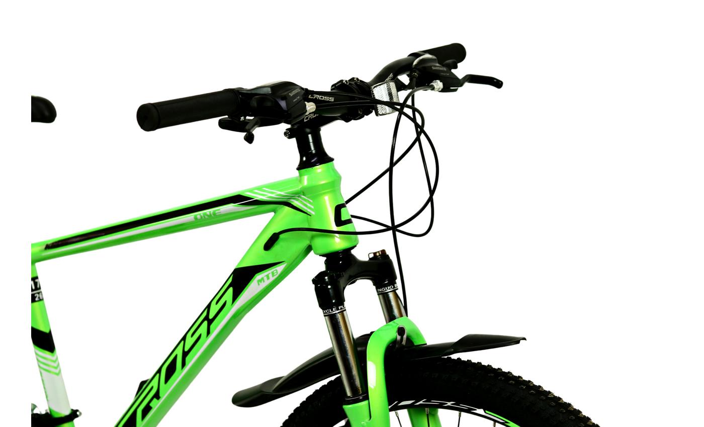 Фотография Велосипед Cross Kron 26"  размер М рама 17 2022 Зеленый 4