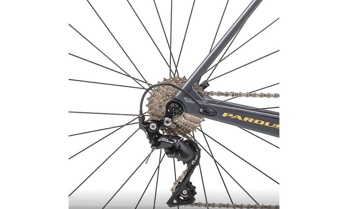 Велосипед PARDUS Road Robin Sport 105 11s Rim 50/34 Black Gold Размер рамы L 3