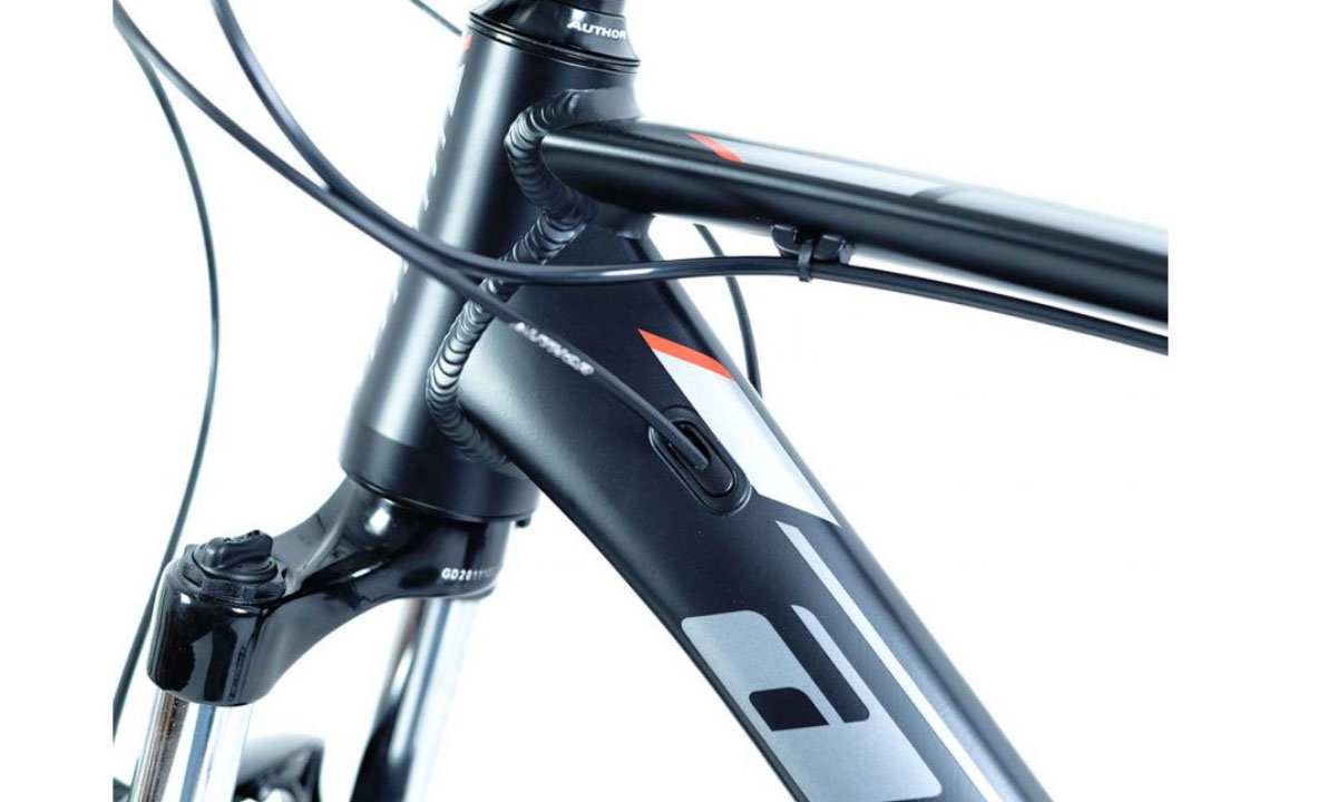Фотографія Велосипед AUTHOR Impulse II 27.5", рама 15", 2021, колір-чорний (сріблястий) // чорний 10