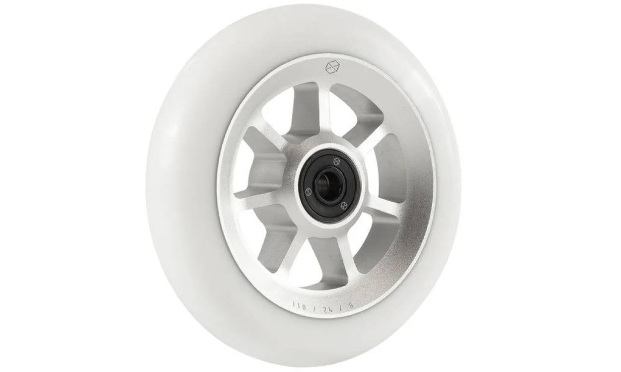 Колеса для трюкового самокату Native Profile Pro 110 мм White on Silver 