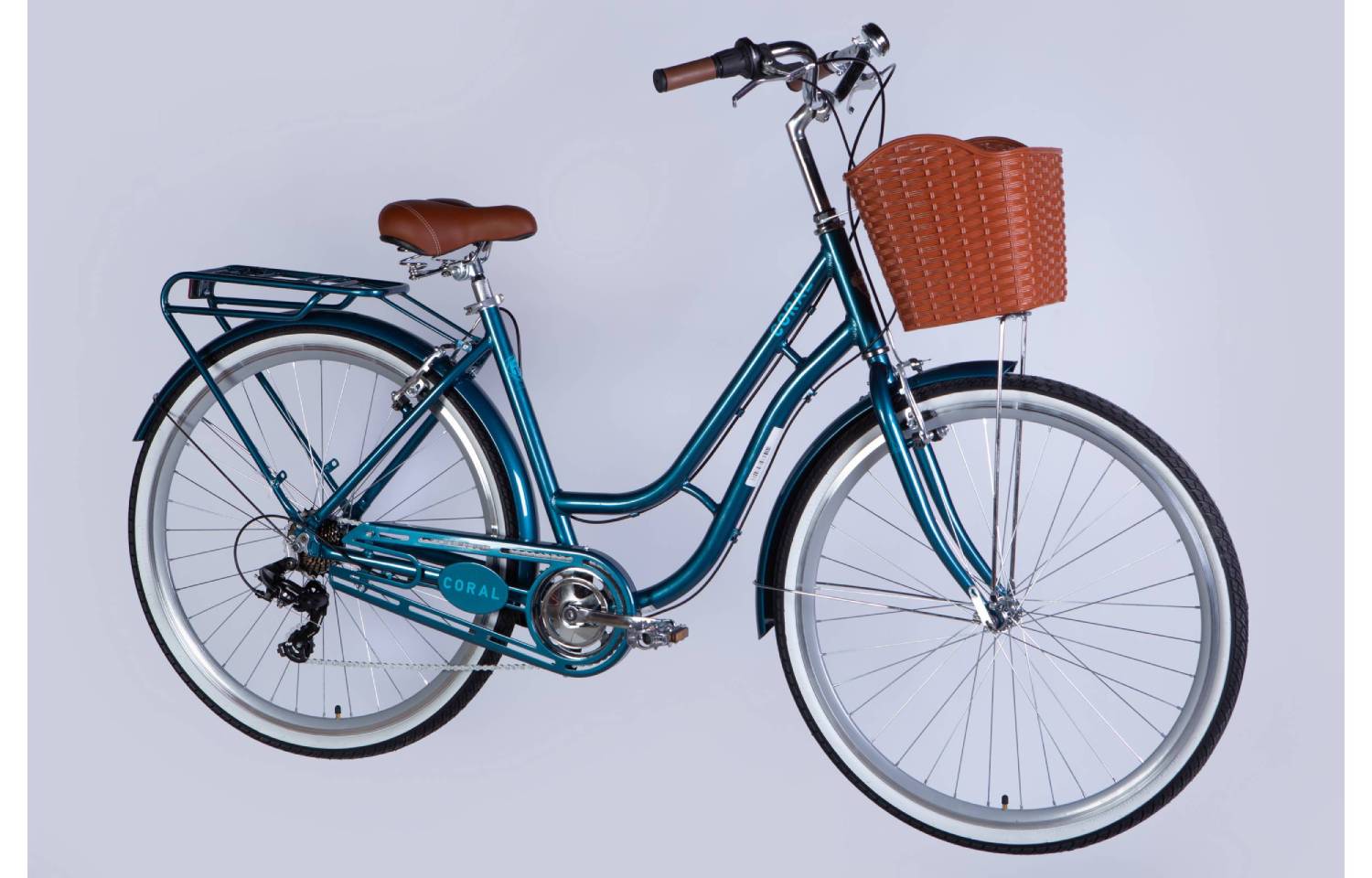 Фотографія Велосипед Dorozhnik CORAL Vbr 28" размер L рама 19" 2025 темно-бирюзовый 7