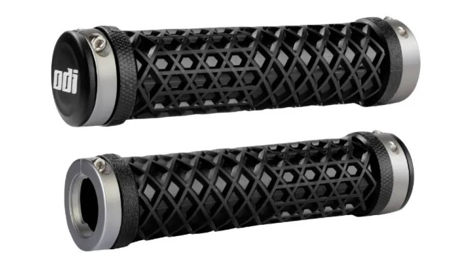 Гріпси ODI Vans® Lock-On Grips чорні з графітовими замками Гріпси ODI Vans® Lock-On Grips чорні з графітовими замками