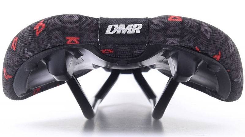Фотография Велосипедное седло DMR SADDLE 25th Black Red 2