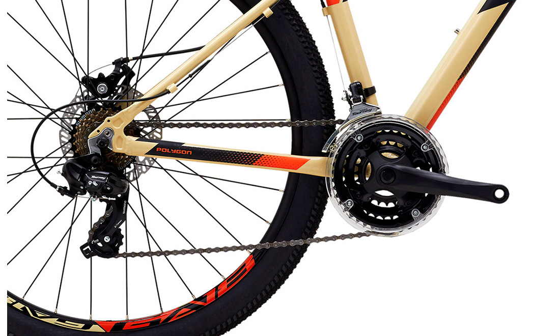 Велосипед POLYGON CASCADE 3 27,5" 2021, розмір М, Бежевий 4