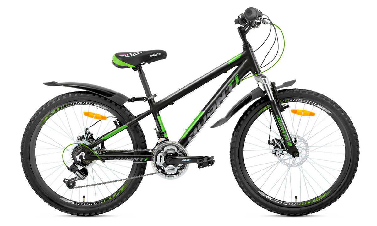 Фотография Велосипед Avanti SPRINTER DISK 24" 2021 Серо-зеленый