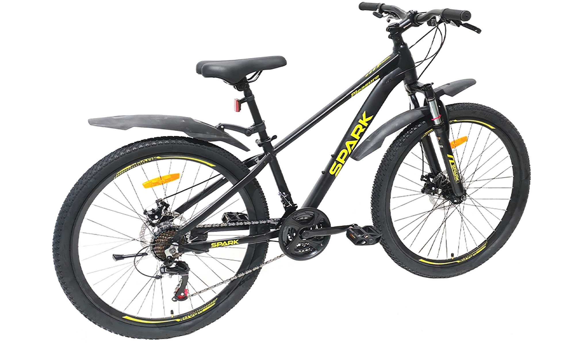 Велосипед SPARK PLEASURE 26", размер XS, рама 13", 2025, черный 2 Велосипед SPARK PLEASURE 26", размер XS, рама 13", 2025, черный 2