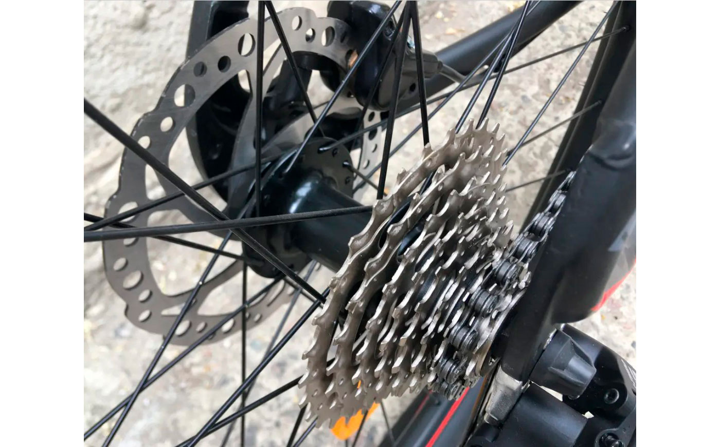Велосипед Crosser LAVA 3х7 29" розмір М 2021 Чорно-червоний 3