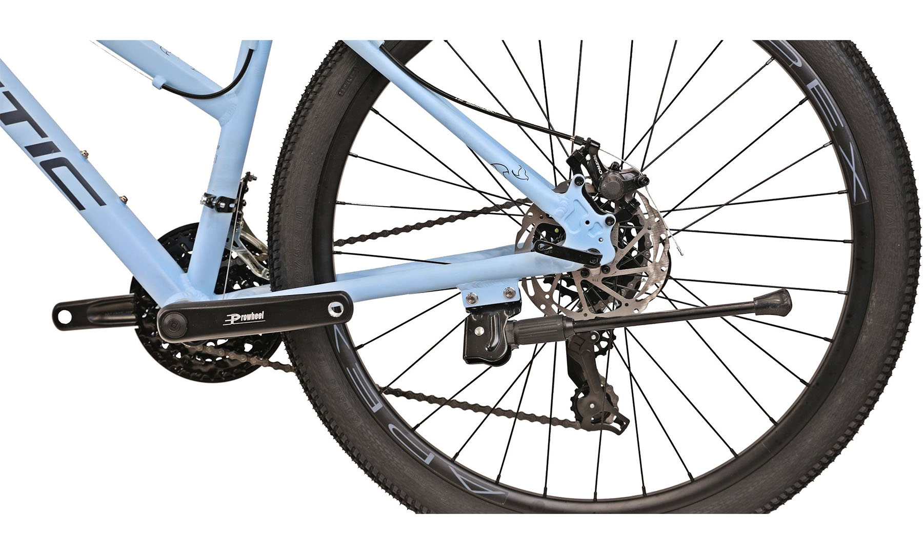 Фотография Велосипед Kinetic Vesta 27,5" размер S рама 15", 2025, Голубой (мат) 5