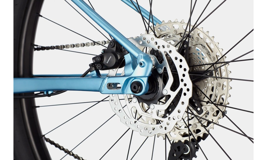 Фотография Велосипед Cannondale TRAIL SE 3 Feminine 29" размер S 2021 Черно-голубой 7