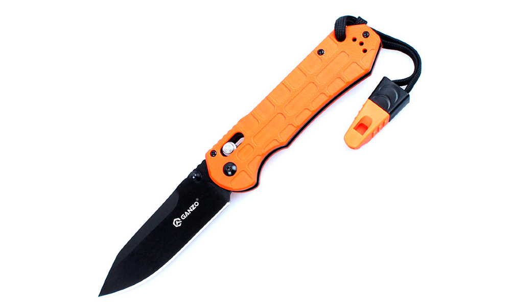 Складной нож Ganzo G7453P-WS оранжевый