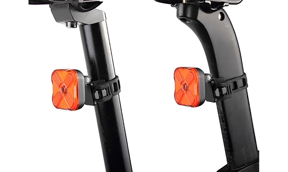 Заднє світло Ravemen CL06 (50 lm, 500 mAh) з датчиками фар та гальмування 3