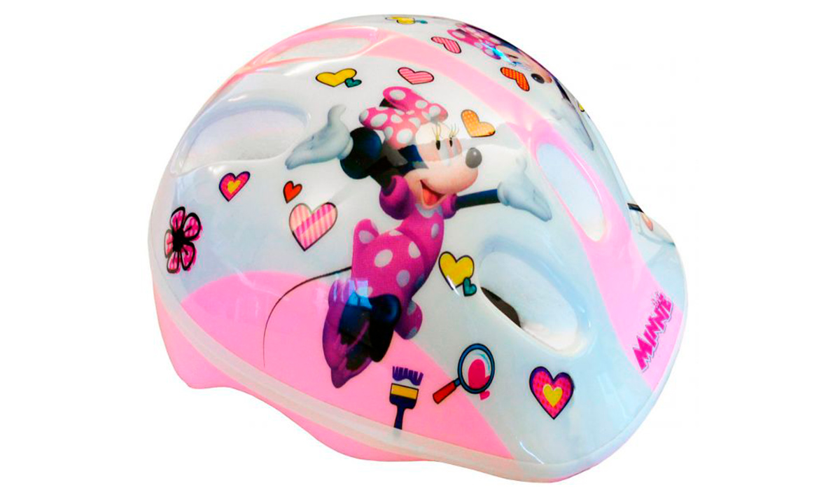 Фотография Шлем детский Disney Bellelli "MINNIE" размер XS (44-48 см), Розовый 