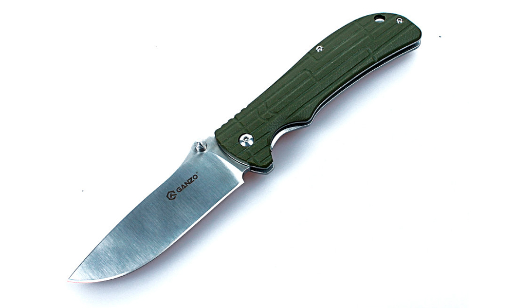 Фотография Складной нож Ganzo G723 зеленый 