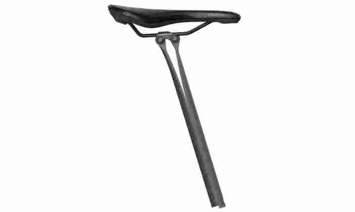 Подседельный штырь Ergon CF Allroad Pro Carbon, длина 345 мм, диаметр 27.2 мм, оффсет 0 мм, черный 2